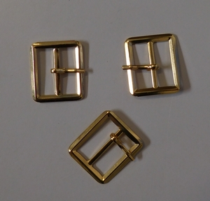 Schnalle Metal 25mm (10 Stuck), Gold